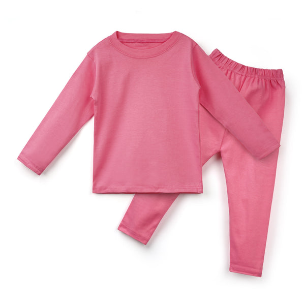 Oolaa Kids Rib Innerwear Pink