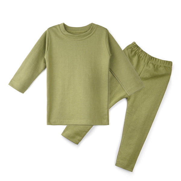 Oolaa Kids Rib Innerwear Light Green