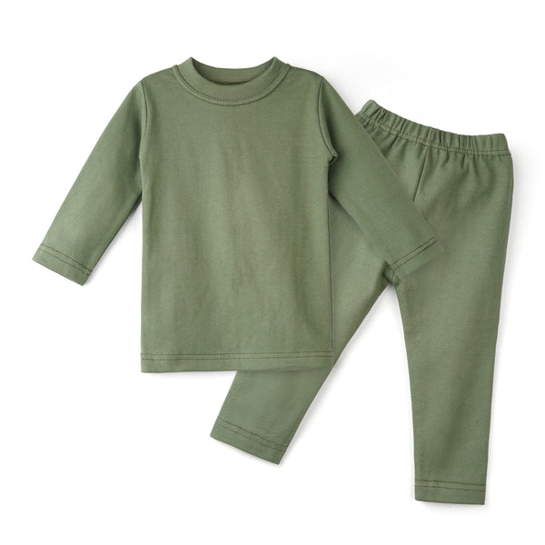 Oolaa Kids Rib Innerwear Middle Green