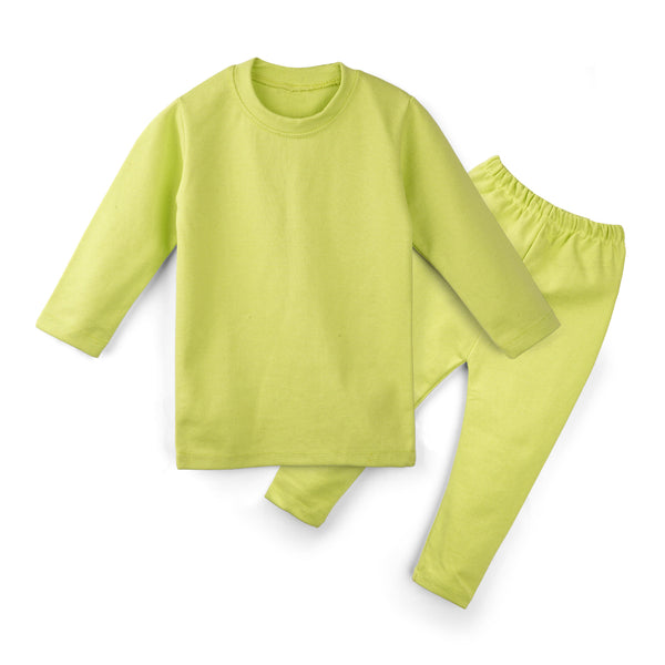 Oolaa Kids Rib Innerwear Lemon Green