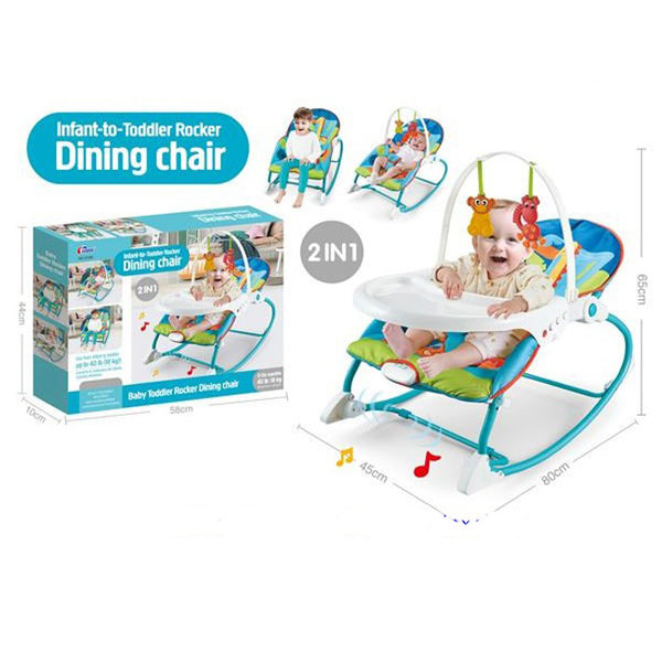 Junior Infant To Toddler Rocker Dinning Multicolor