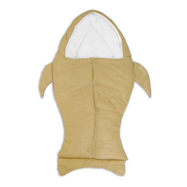 Little One Baby Carry Nest Fish Style Dark Beige