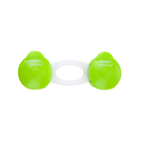 Canpol Babies Multi-Purpose Safety Lock Ã¢â‚¬â€œ 2 Pcs (Short) Green