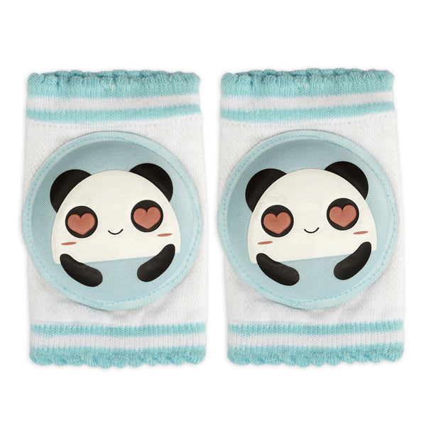 Baby Knee Pads Panda Blue - Sunshine