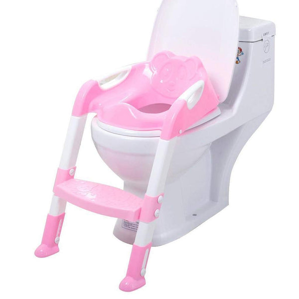Kids Ladder Potty Seat Pink - Sunshine