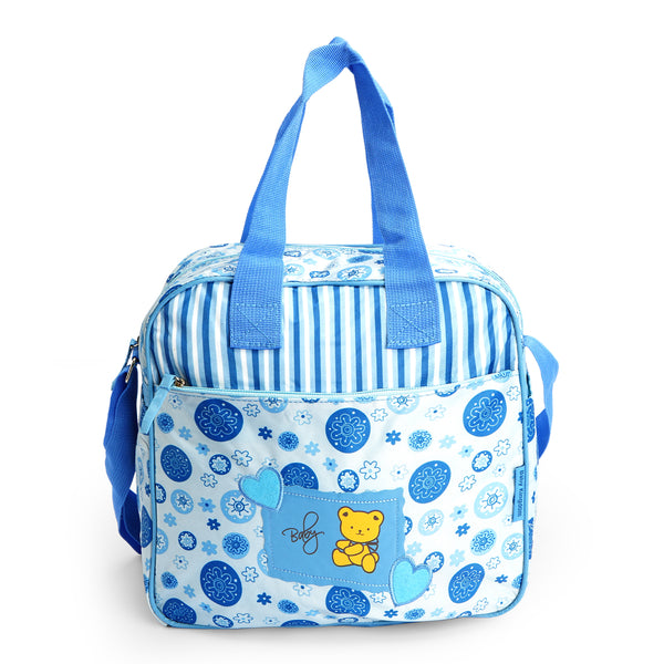 Little Sparks Baby Diaper Bag Bear Blue(Small)
