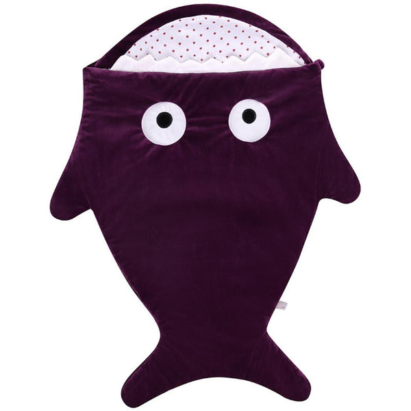 Baby Shark Sleeping Bag Purple - Sunshine