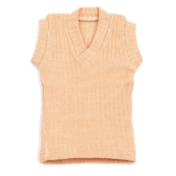 Little Sparks Sleeveless Sweater Orange