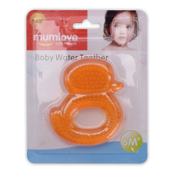 Baby Water Teether Duck Orange - Sunshine