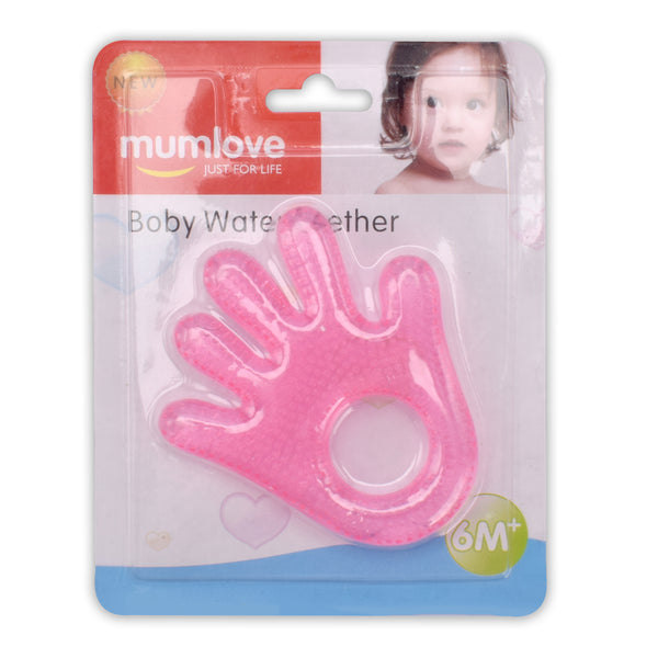 Baby Water Teether Hand Pink - Sunshine