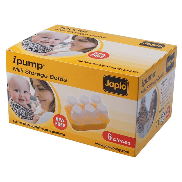 Japlo Milk Storage Bottles (pack of 6pcs)