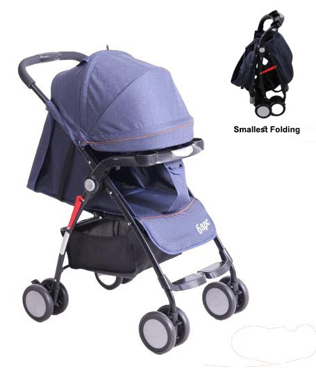 Infantes Baby Smallest Folding Stroller Blue