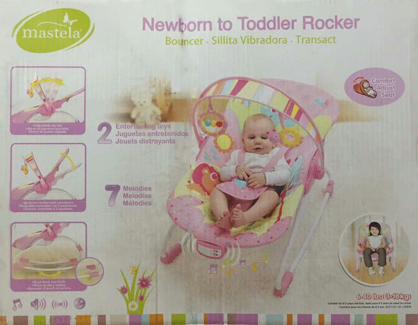 Mastela Newborn Toddler Rocker Pink
