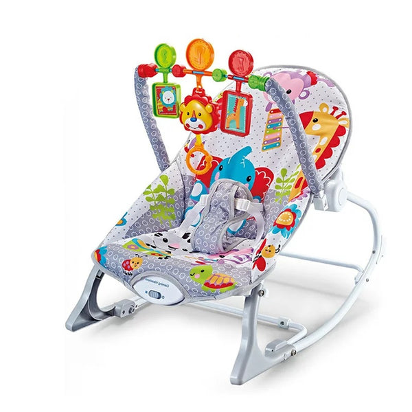 Infantes Baby Rocker Animals Grey