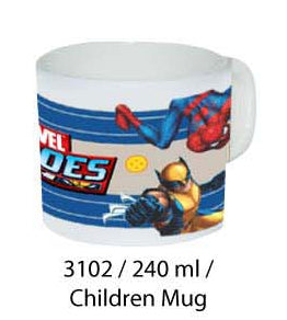 Marvel Heroes 3 Children Mug