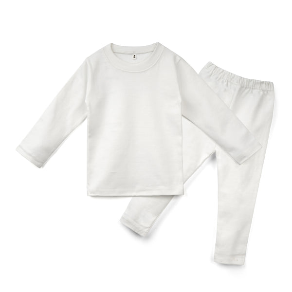 Oolaa Kids Rib Innerwear White