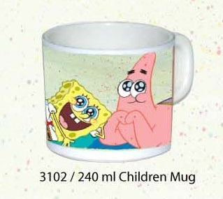 Sponge Bob 5 Children Mug