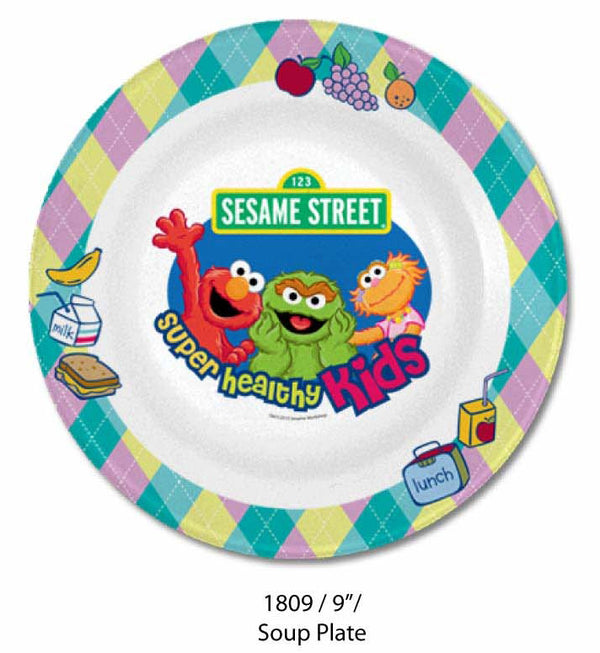 Sesame Street 2 9" Soup Plate