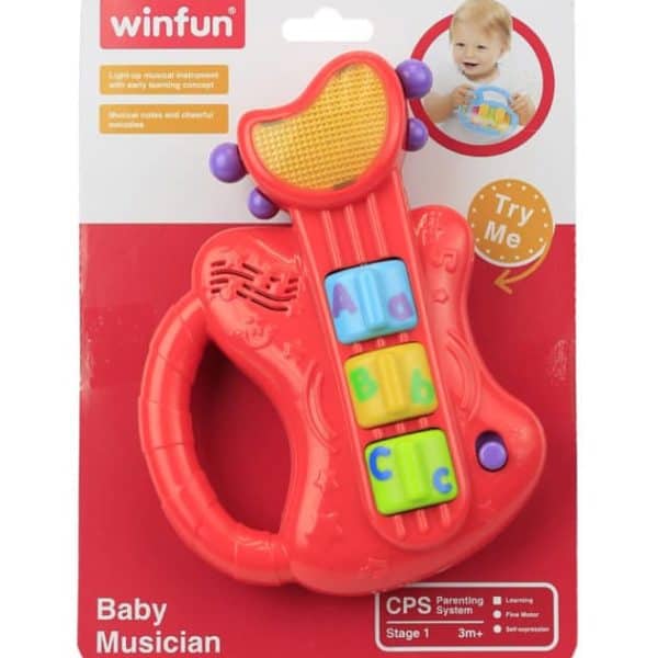 Winfun Rattle Musican Guitar